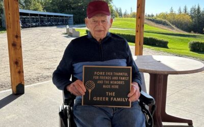 Greer family gifts gazebo to Glenboro Golf & Country Club in heartfelt tribute