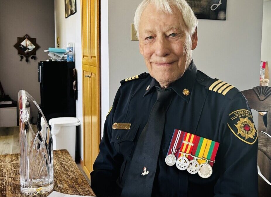 Garth McIntyre honored with rare coin commemorating Lifetime Achievement award