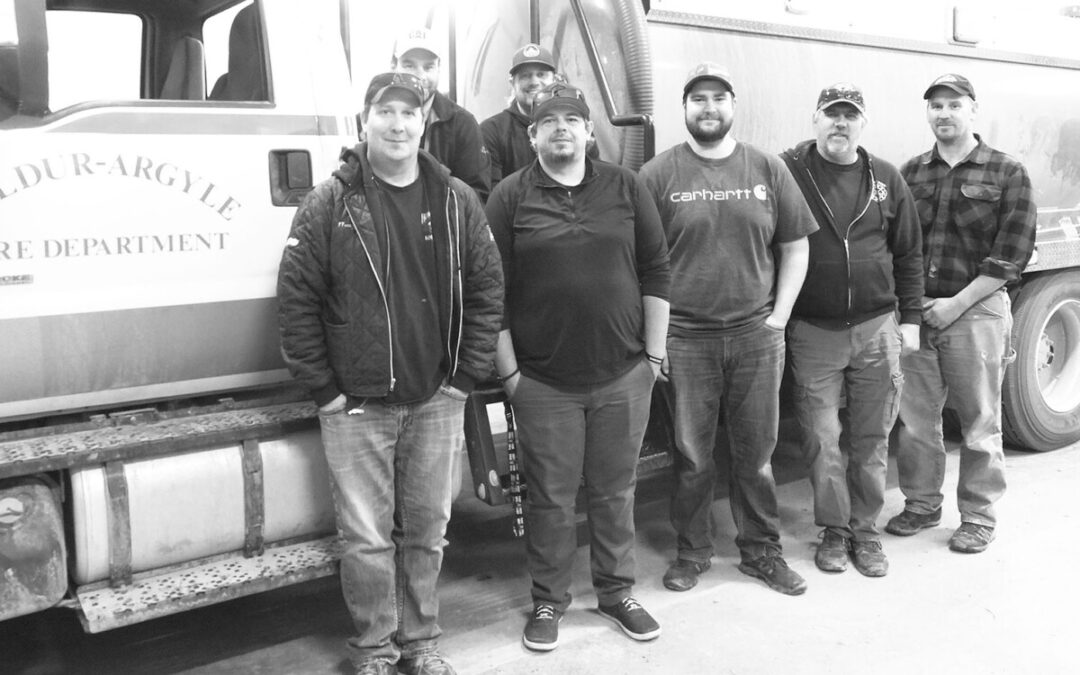 Baldur Argyle Fire Dept. currently boasts 28 members