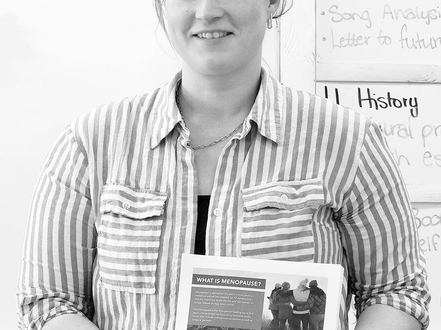 Local nurse practioner gives presentation on female health