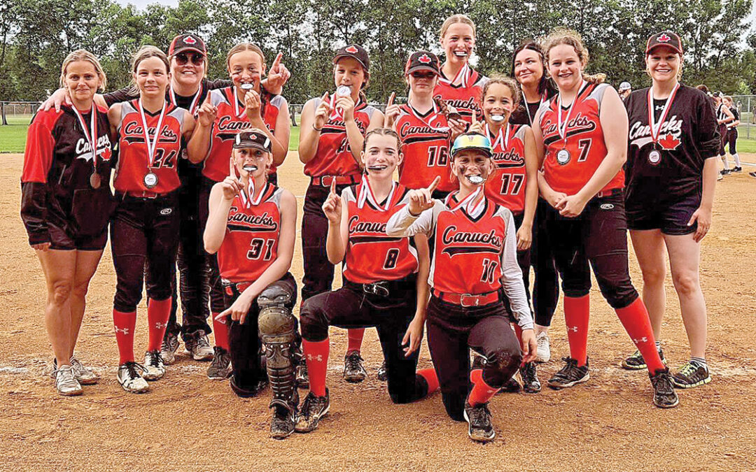 Glenboro Canucks U13 girls win league tournament