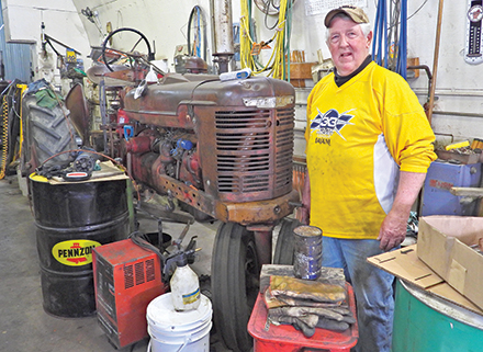 Carl Gordon breathes new life into old tractors