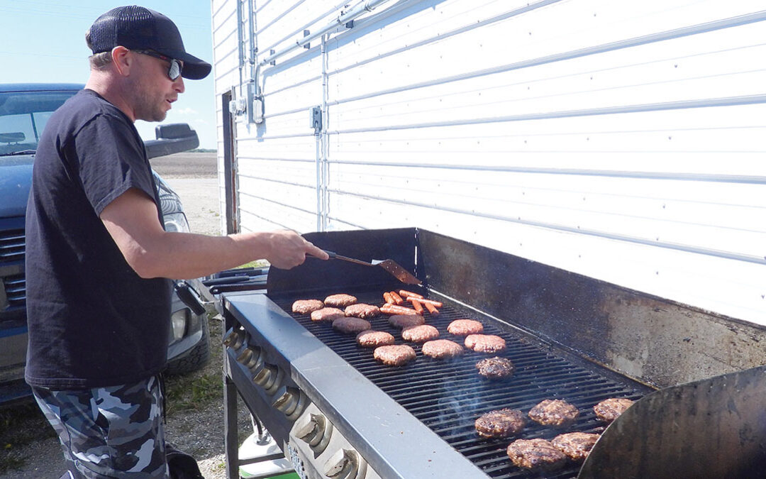 Firefighters hold successfull barbecue at Glenora Fire Fall