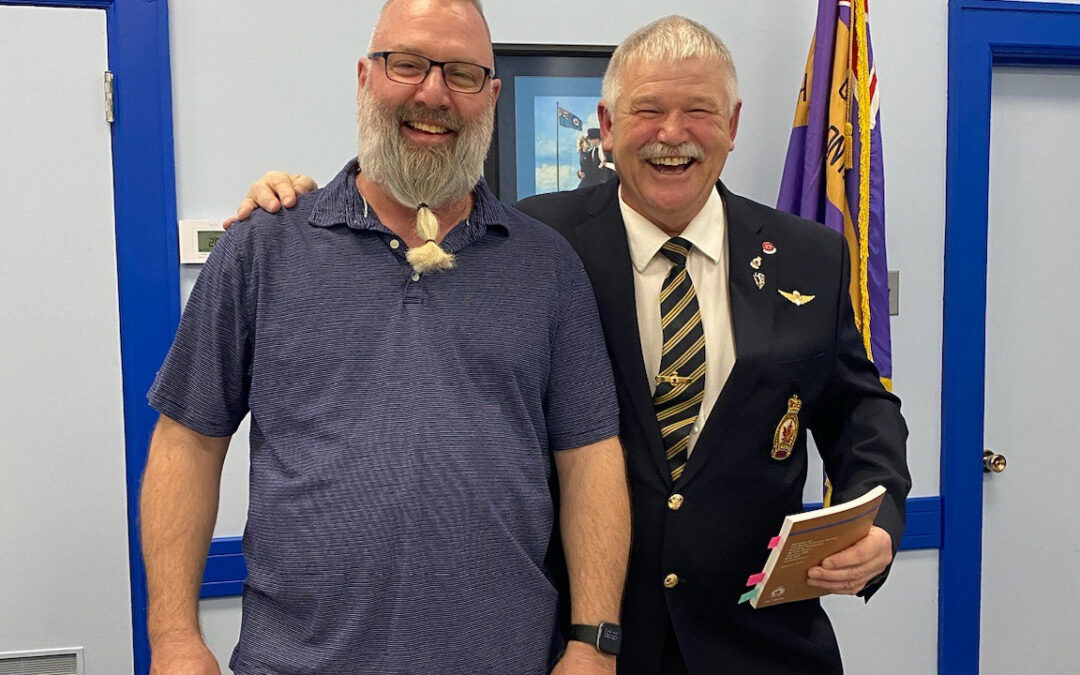 Glenboro Legion longtime president passes on the reins