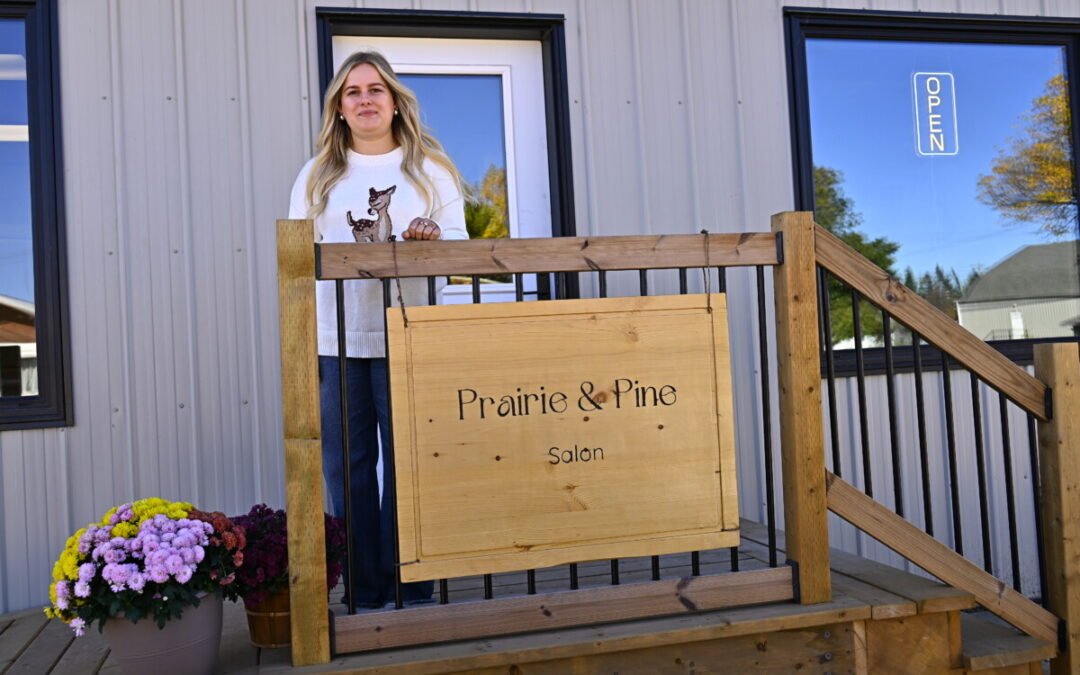 Abby Wytinck opens Prairie & Pine Hair Salon in Cypress River