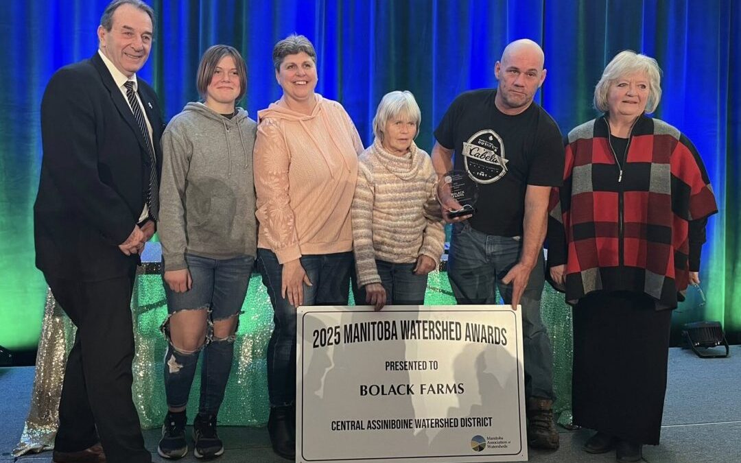 Bolack Farms receive Watershed District Award