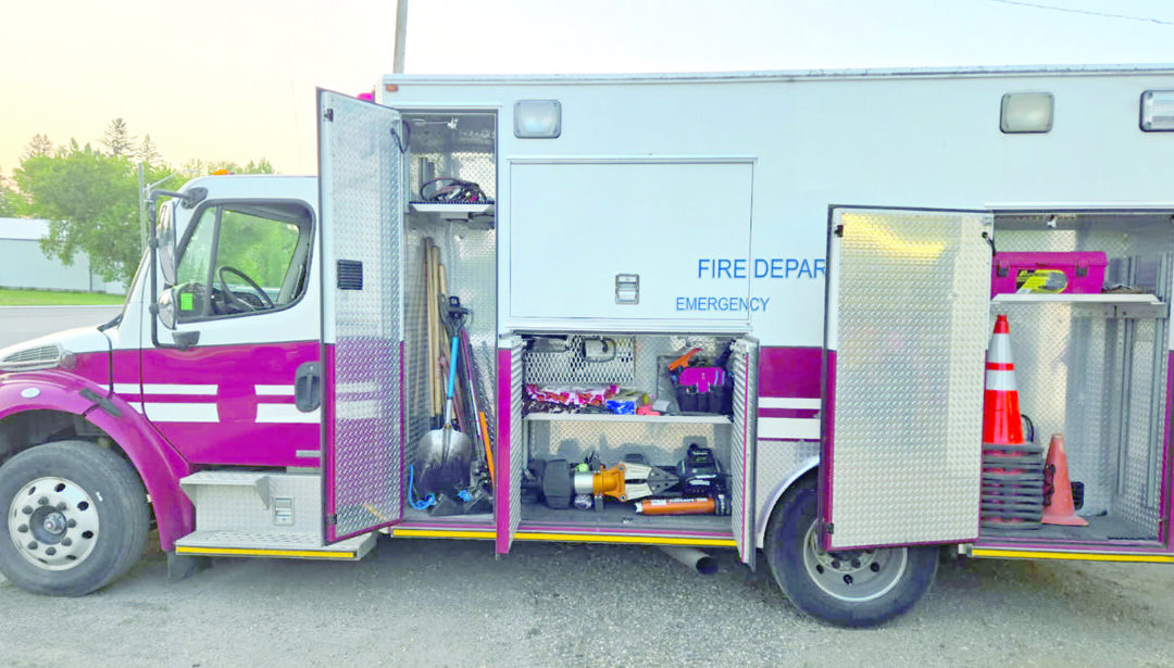 Ninette Fire Department acquire a larger Rescue Unit