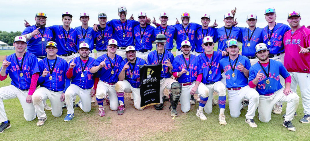 Baldur Regals capture Provincial Senior A banner