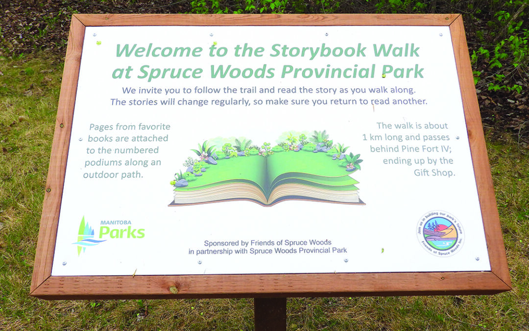 The Storybook Walk at Spruce Woods Provincial Park