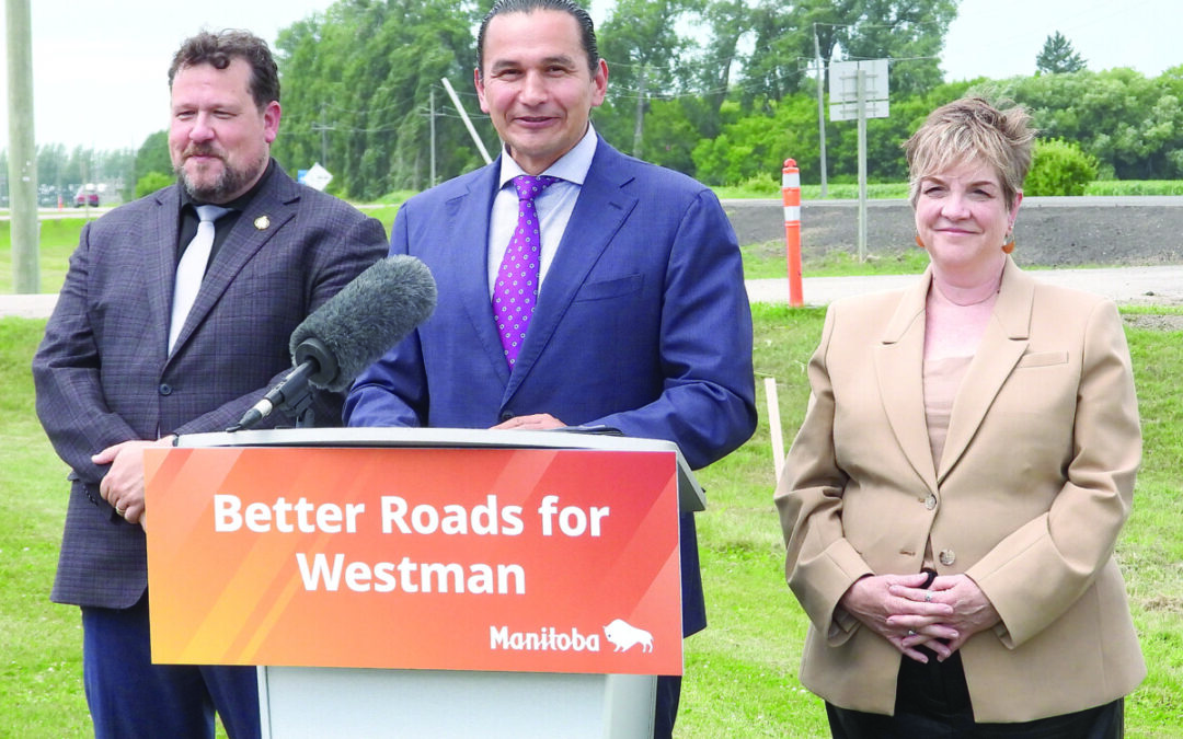 Manitoba government investing $115 million to improve area highways and bridges