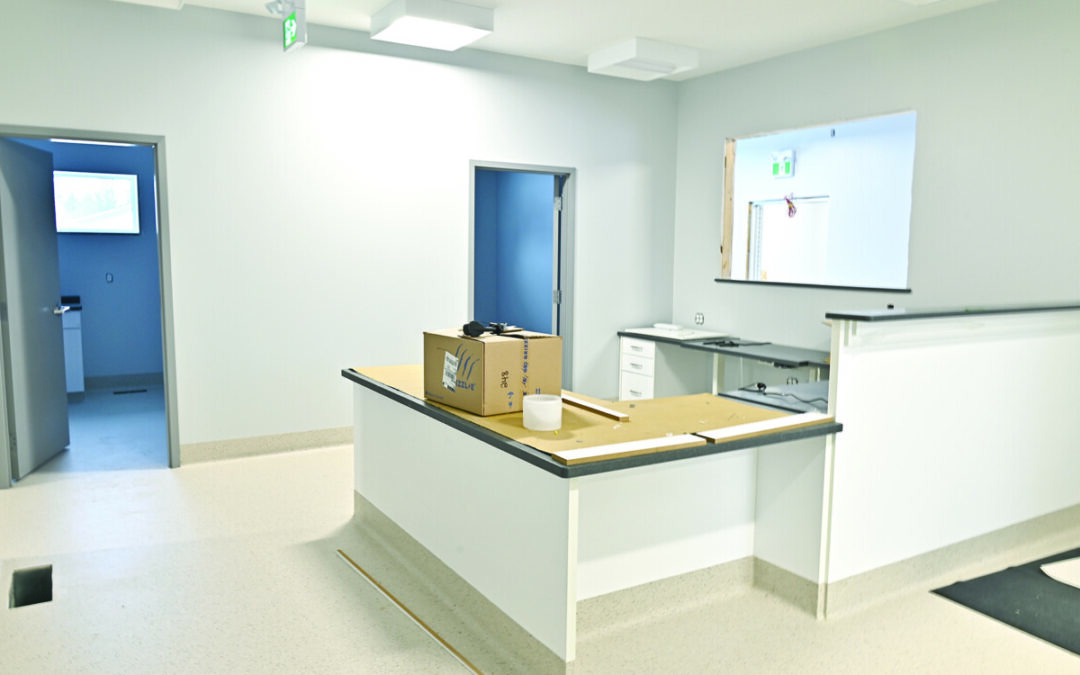 A sneak peek at the Spirit Sands Medical Clinic
