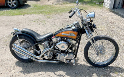 Vintage Vehicles … Harley-Davidson Panhead Motorcycle