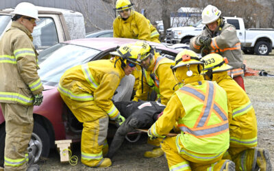 Local firefighters sharpen their skills