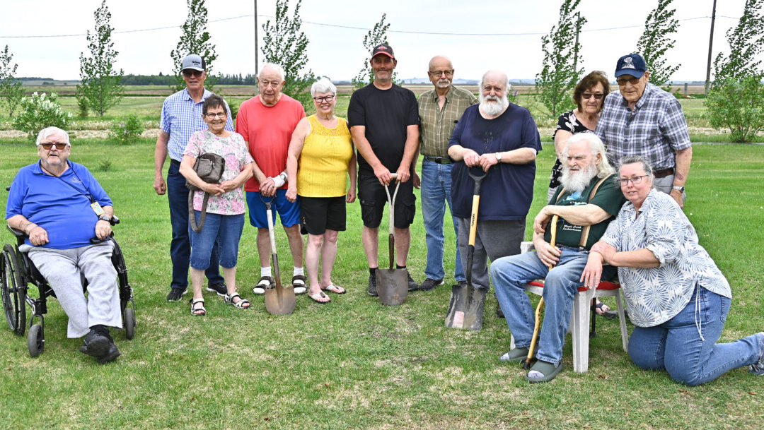 Cypress River Lodge hosts groundbreaking ceremony for new carport