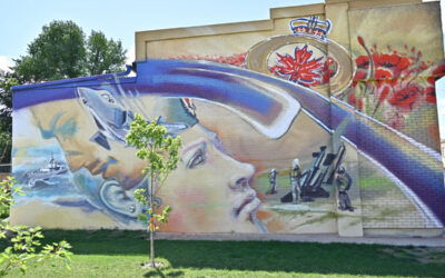 Glenboro Legion celebrates 100th anniversary by commissioning a mural
