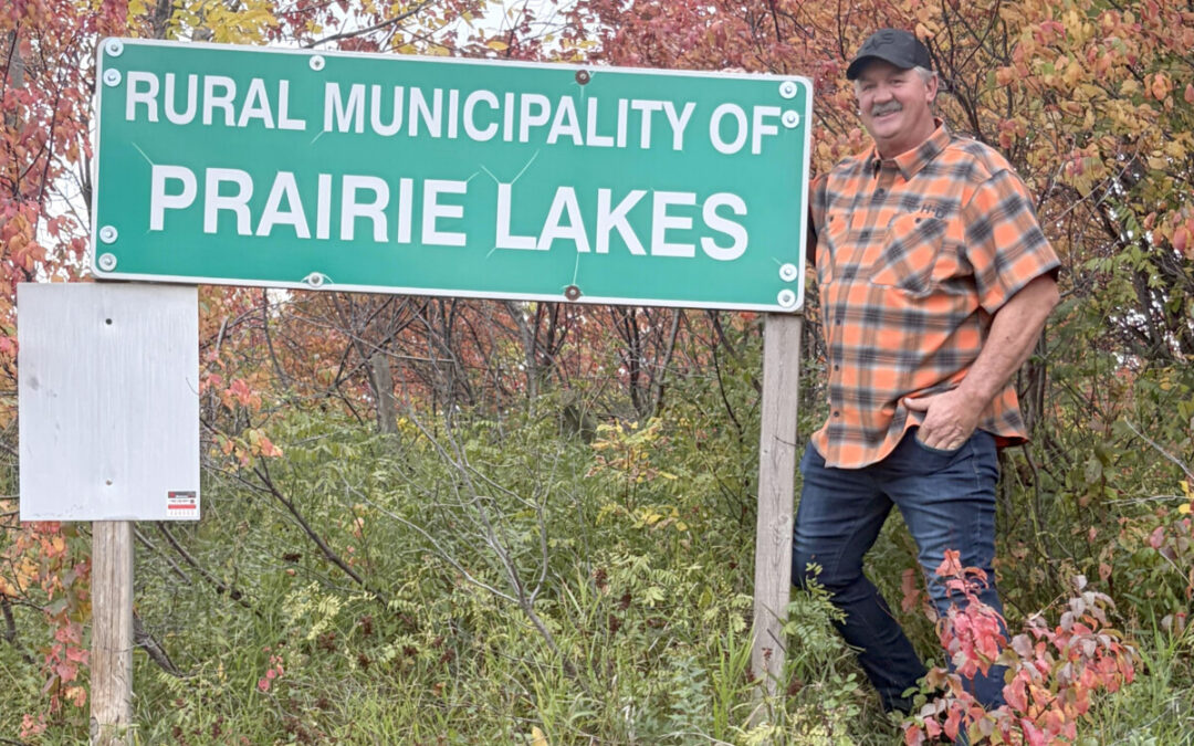 Armand Vallotton is vying for the Reeve’s chair in the RM of Prairie Lakes
