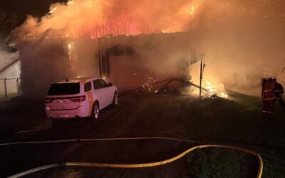 Fire completely destroys Baldur home